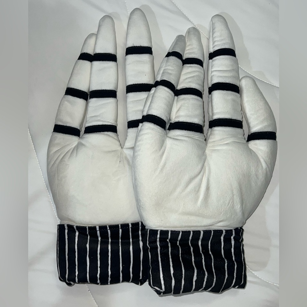 Disney Jack Skellington Costume Halloween Costume Gloves